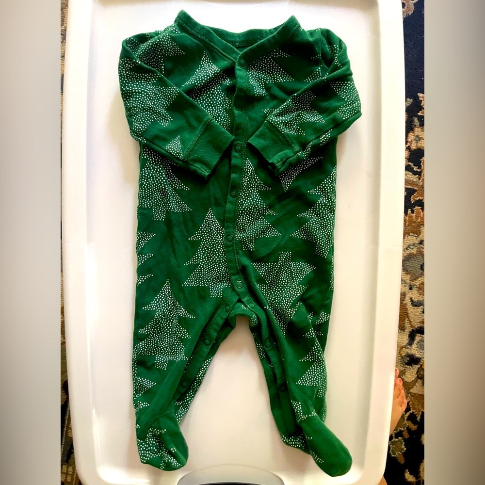 Christmas Tree Sleeper Onesie